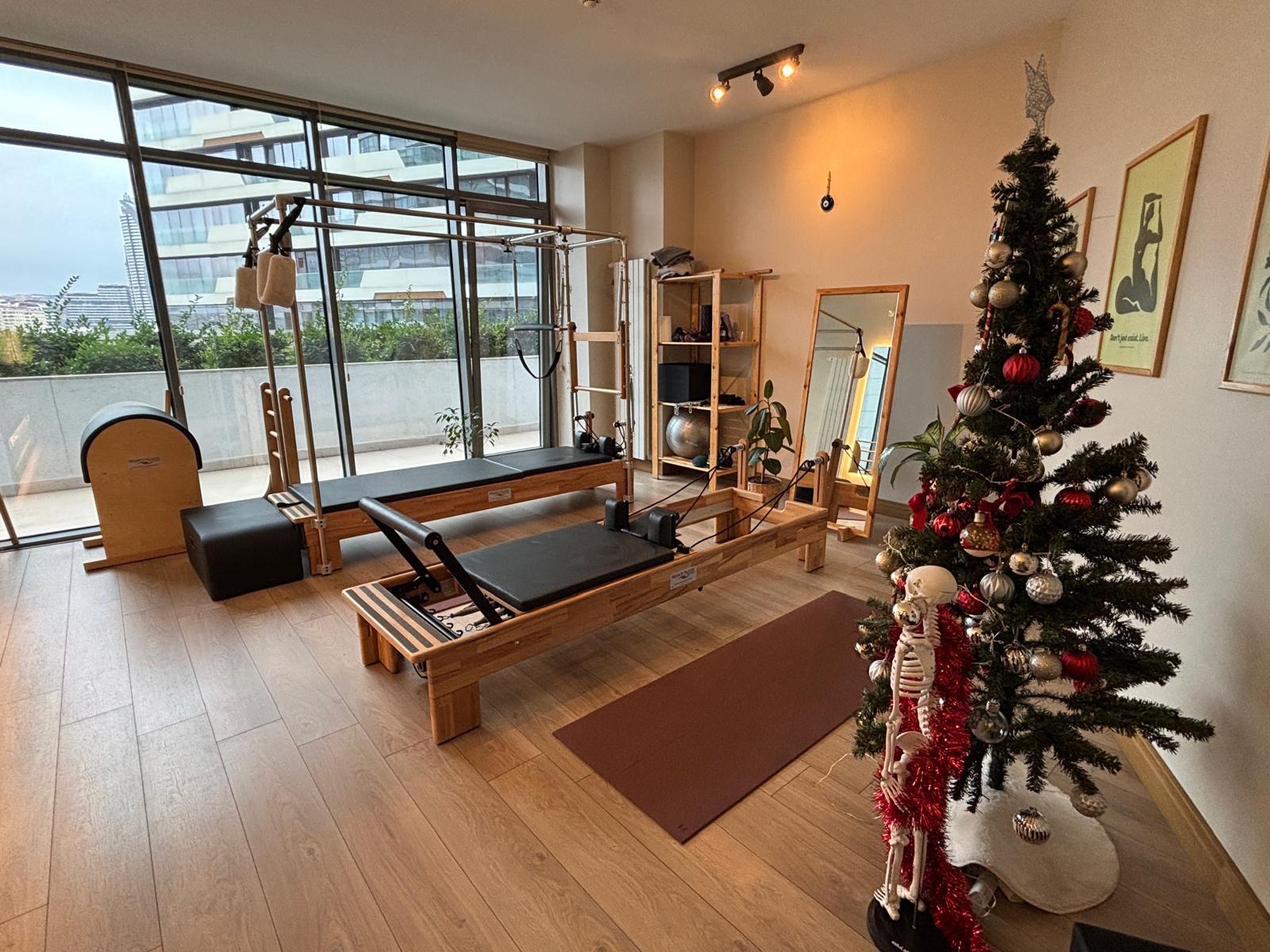 Lumina Fizyoterapi ve Pilates Kadıköy stüdyo reformer pilates alanı